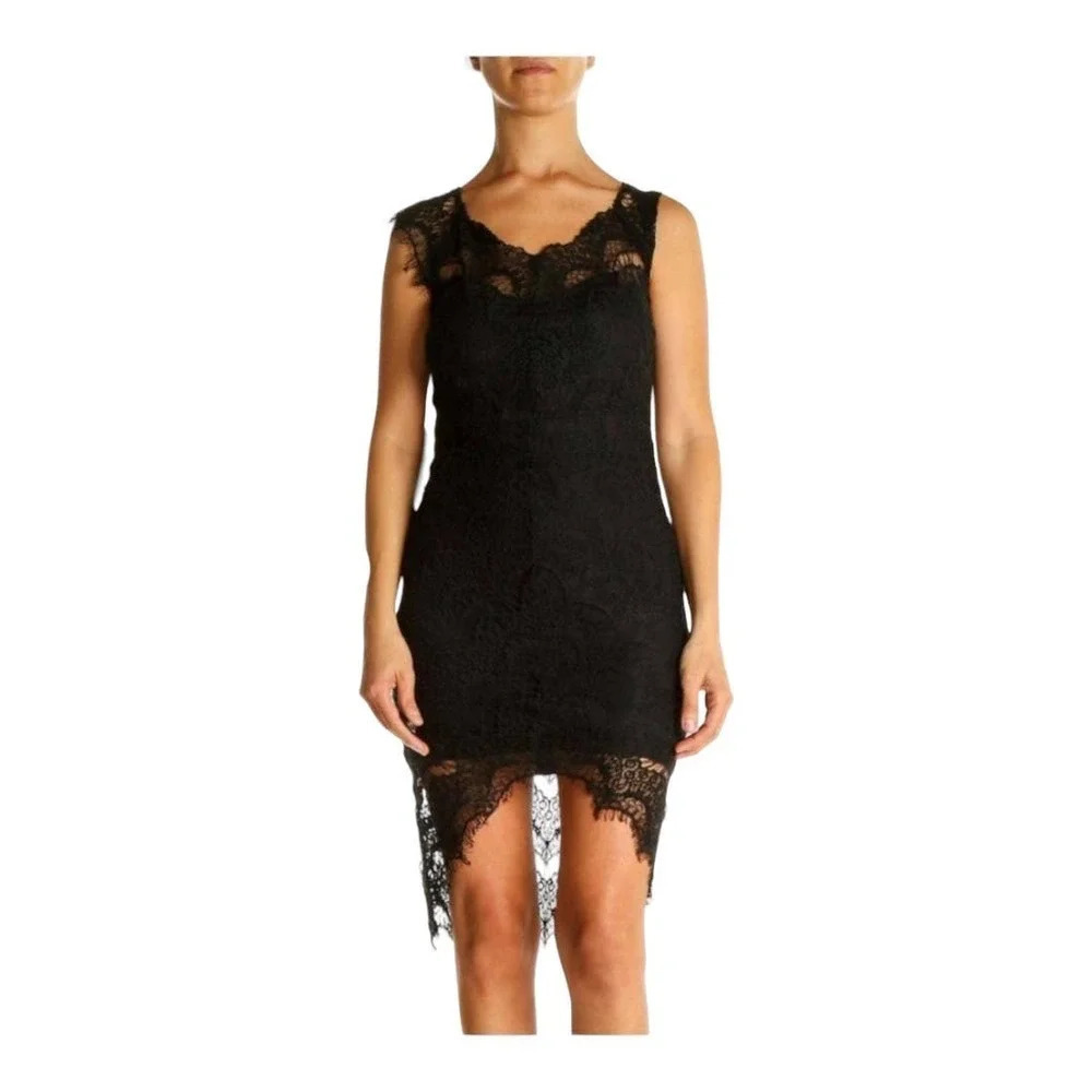 Intimately Free People black Lace mini dress